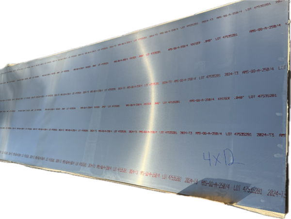 4 x 12 2024 aluminum sheet metal